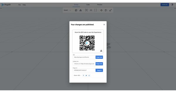 project publish and share