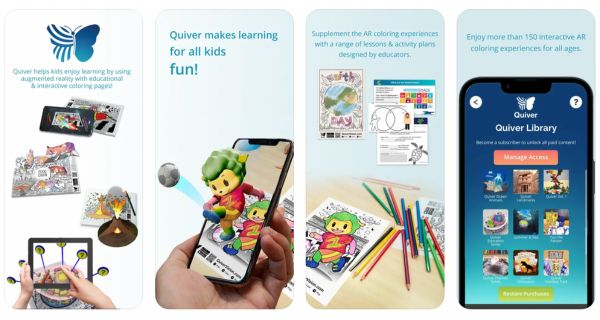 Quiver ar apps for education