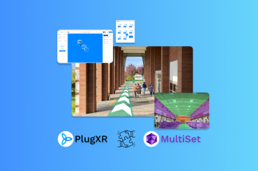 PlugXR & MultiSet Collaboration Transforms Campus Navigation with AR PlugXR-Multiset-AI